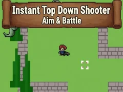 ゲームインスタント トップダウン シューティング エイム & バトルオンライン