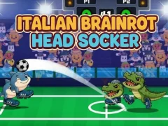 ゲームイタリアのブレインロット ヘッド サッカーオンライン
