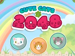 ゲームかわいい猫 2048オンライン