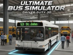 ゲームUltimate Bus Simulator Driver Duty 3Dオンライン