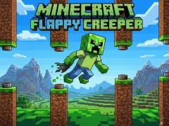 ゲームMinecraft Flappy Creeperオンライン