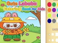 ゲーム子供のためのかわいいラブブ塗り絵オンライン ゲーム子供のためのかわいいラブブ塗り絵オンライン