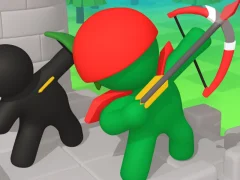ゲーム射手の弓と矢をマージするオンライン