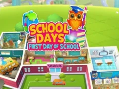ゲーム学校の日々 学校の初日オンライン