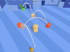 ゲームボールを3Dに渡しますオンライン