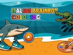 ゲームイタリアのブレインロット着色オンライン