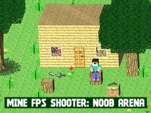 ゲーム鉱山FPSシューター：Noob Arenaオンライン