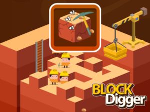 ゲームブロック掘りオンライン