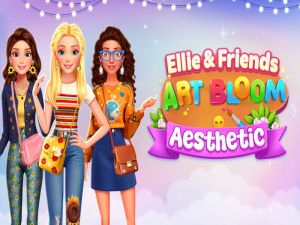 ゲームエリーと友人のアートブルーム美学オンライン