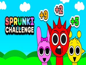 ゲームSprunki Challengeオンライン