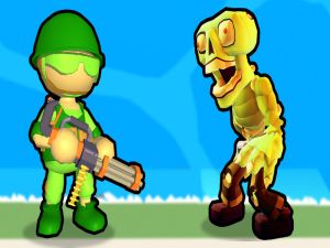 ゲームスティックマンゾンビの破壊オンライン
