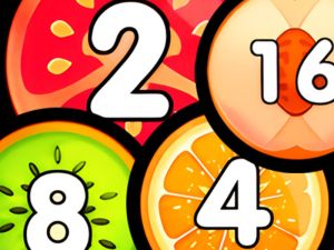 ゲームマージボールシューター2048接続果物オンライン
