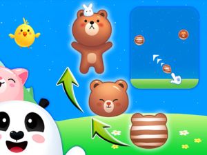 ゲームアニマルマージ：バブルシューターオンライン