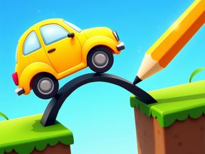 ゲームブリッジパズルを描きますオンライン