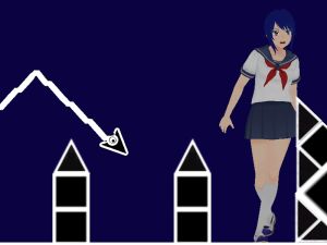 ゲームスペースジオメトリダッシュ波オンライン