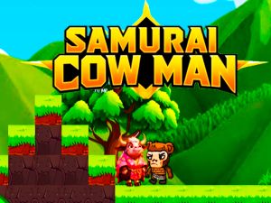 ゲームサムライの牛の男オンライン