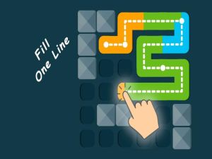 ゲーム1つの行を埋めますオンライン