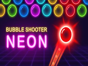 ゲームバブルシューターネオンオンライン