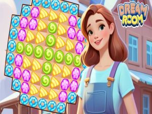 ゲームマッチ3：夢の部屋オンライン