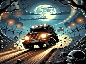 ゲームゾンビを破壊するレーシングカーオンライン