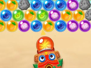 ゲームバブルシューターハワイオンライン