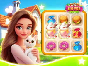 ゲームホテルエンパイアをマージしますオンライン