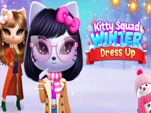 ゲームキティ分隊の冬のドレスアップオンライン