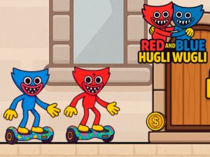 ゲーム赤と青のHugli Wugliオンライン