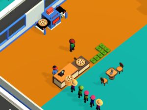 ゲームチーズピザ準備オンライン