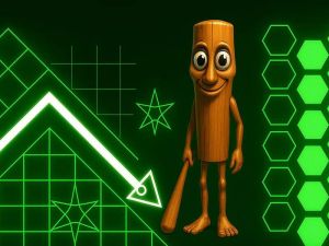 ゲームジオメトリダッシュのTung Tung Sahurオンライン
