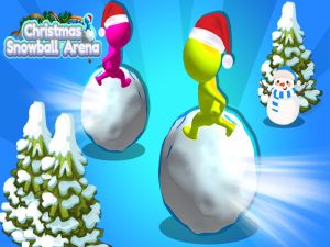 ゲームクリスマススノーボールアリーナオンライン