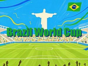 ゲーム本物のサッカー：ブラジルワールドカップオンライン
