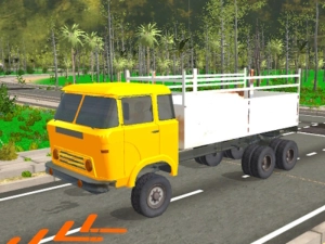 ゲーム不可能な貨物トラック運転手2025オンライン