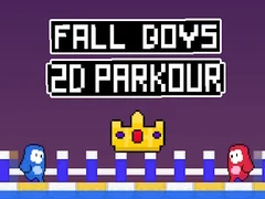 ゲーム落ちる少年たち2Dパルクールオンライン