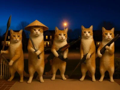 ゲームガンクリッカーの進化を持った猫オンライン