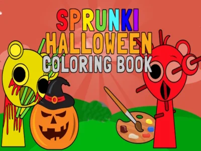 ゲームSprunki ハロウィン塗り絵オンライン ゲームSprunki ハロウィン塗り絵オンライン