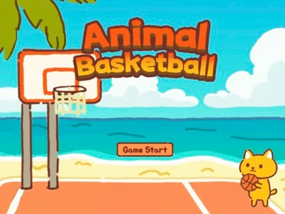 ゲーム動物バスケットボールオンライン