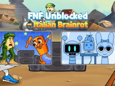 ゲームFNF ブロック解除されたイタリアの頭脳オンライン