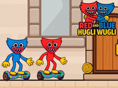 ゲーム赤と青のHugli Wugliオンライン