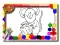 ゲーム子供向けのアニメぬり絵ブックオンライン