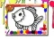 ゲーム魚のぬりえ帳オンライン