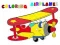 ゲーム塗り絵 飛行機オンライン