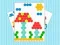 ゲームモザイクパズルアートオンライン