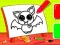 ゲーム簡単な子供の塗り絵：コウモリオンライン