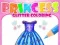 ゲームプリンセスグリッター塗り絵オンライン