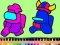 ゲームAmong Us 塗り絵オンライン