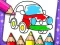 ゲーム塗り絵と学びオンライン
