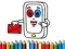ゲーム携帯電話のぬりえ本オンライン