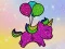 ゲーム塗り絵 キラキラのユニコーンオンライン