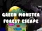 ゲームグリーンモンスターの森からの脱出オンライン